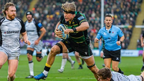Henry Pollock of Northampton Saints.