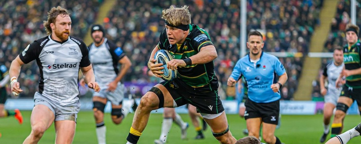 Henry Pollock of Northampton Saints.