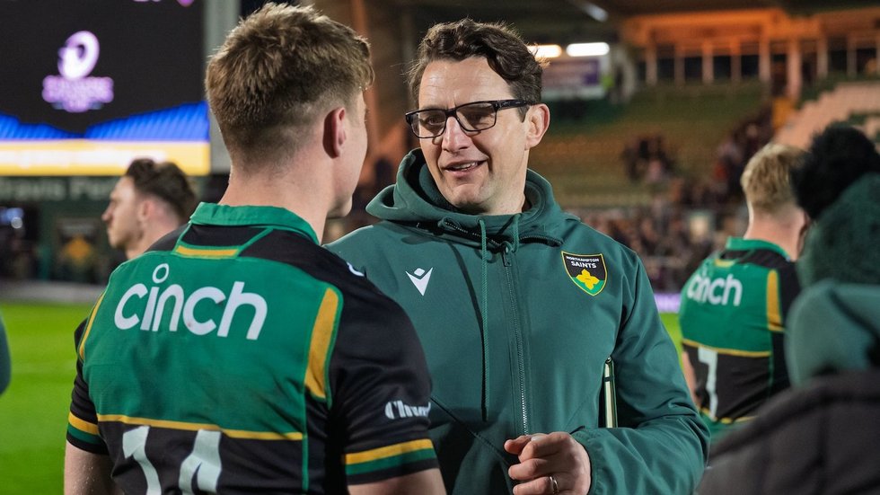 Northampton Saints’ Director of Rugby Phil Dowson during the 2024/25 season.