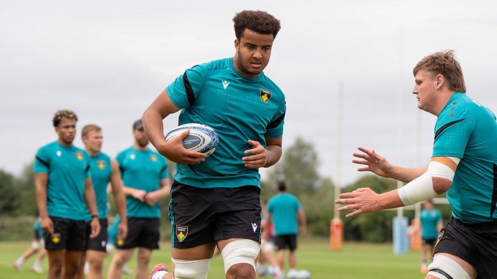 Emeka Atuanya of Northampton Saints