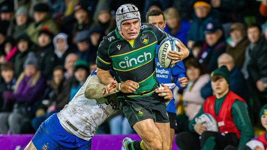 Curtis Langdon of Northampton Saints