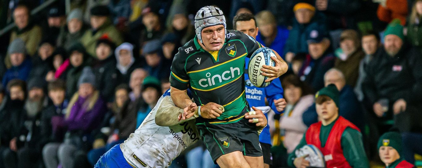 Curtis Langdon of Northampton Saints