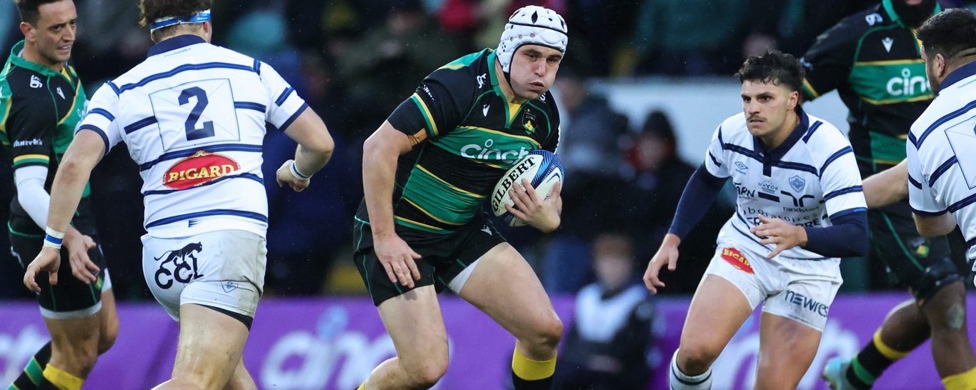 Curtis Langdon of Northampton Saints