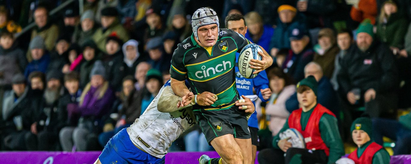 Curtis Langdon of Northampton Saints