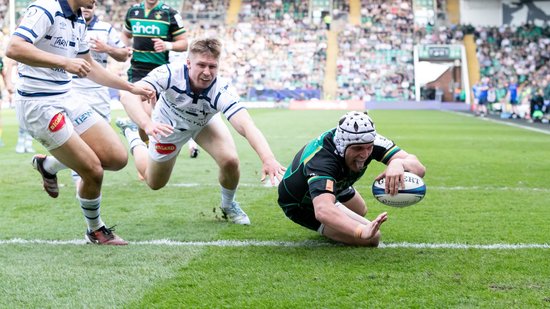 Curtis Langdon of Northampton Saints