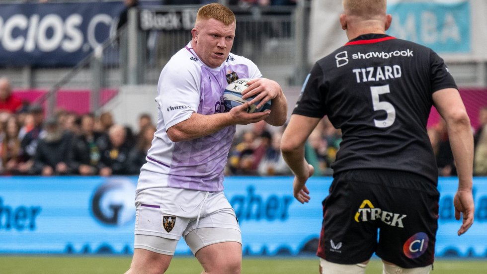 Northampton Saints’ Trevor Davison during the 2022/23 season