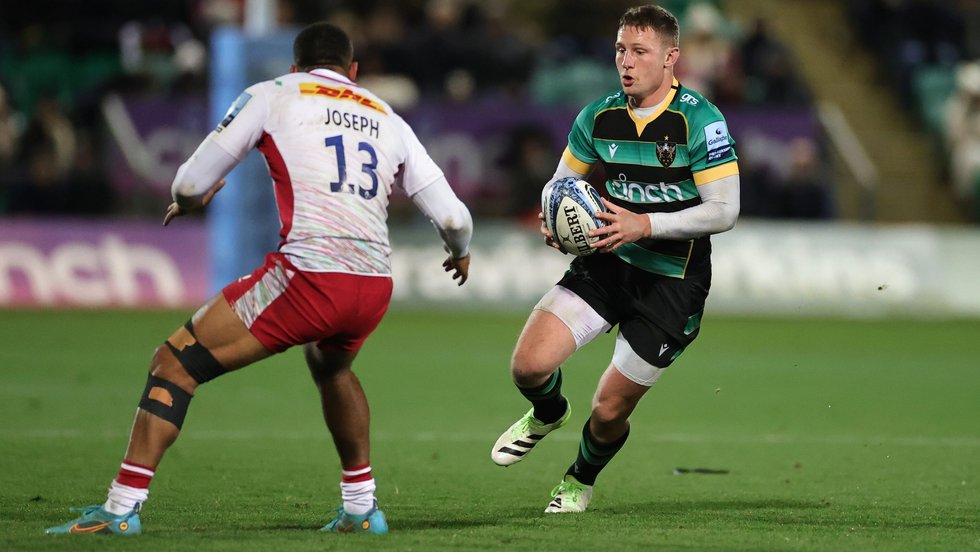 Northampton Saints’ Fraser Dingwall during the 2023/24 season.
