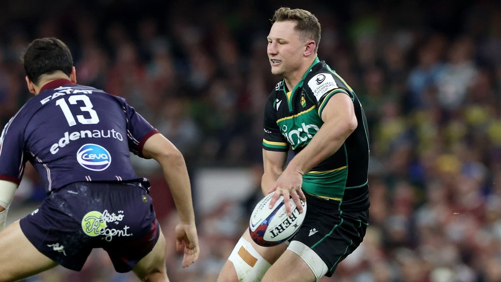 Northampton Saints’ Fraser Dingwall during the 2024/25 season.