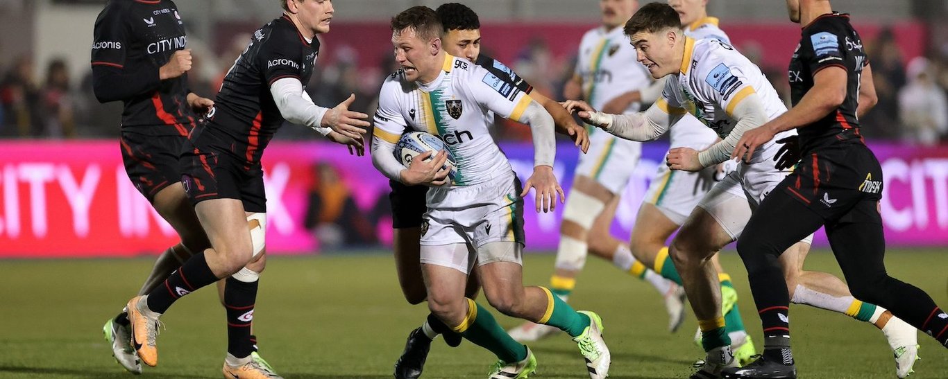 Fraser Dingwall of Northampton Saints