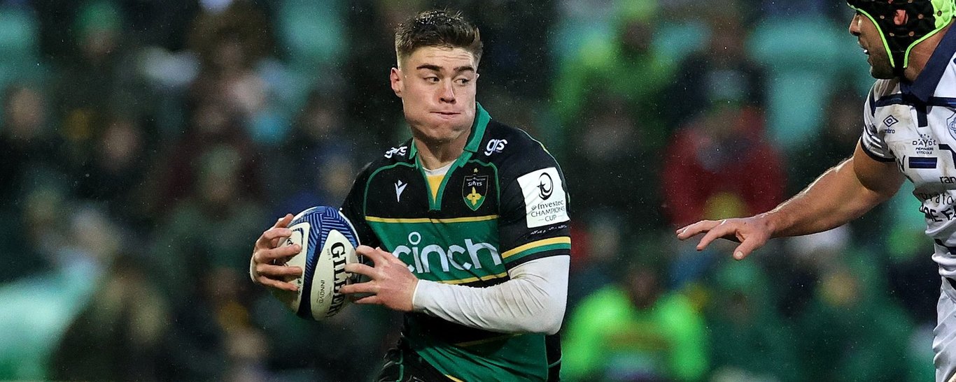 Tommy Freeman of Northampton Saints