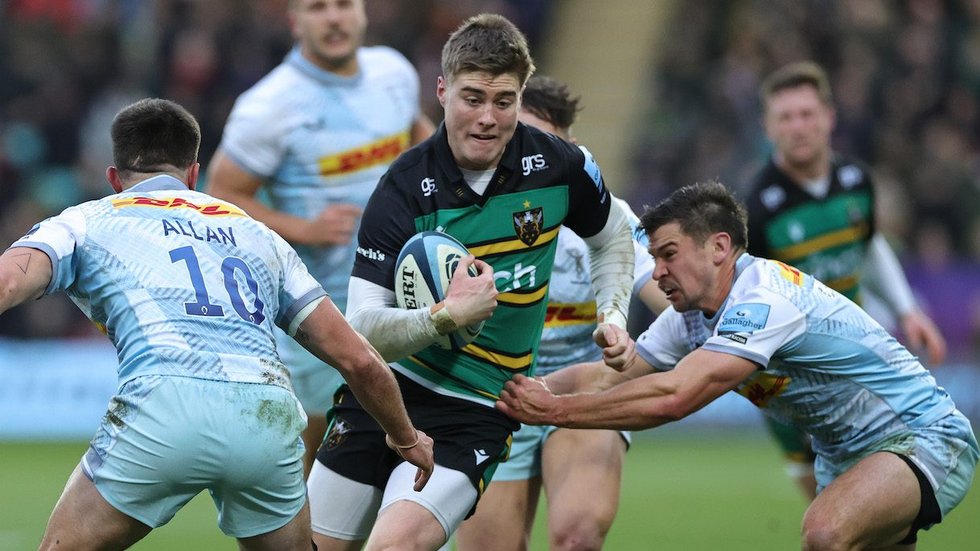 Northampton Saints’ Tommy Freeman during the 2022/23 season.