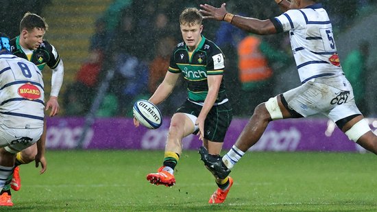 Fin Smith of Northampton Saints