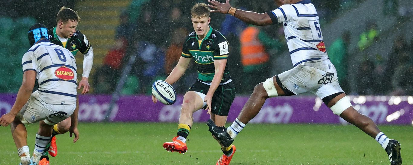 Fin Smith of Northampton Saints