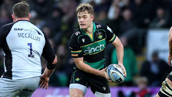 Fin Smith of Northampton Saints