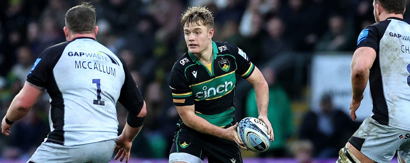 Fin Smith of Northampton Saints