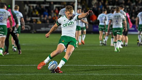 Fin Smith of Northampton Saints