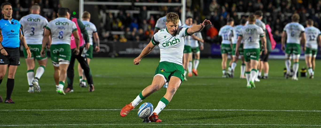 Fin Smith of Northampton Saints
