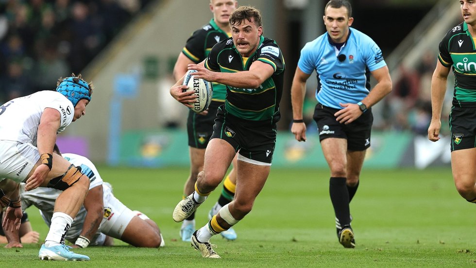 Northampton Saints’ George Furbank during the 2024/25 season.