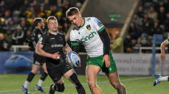 Will Glister of Northampton Saints