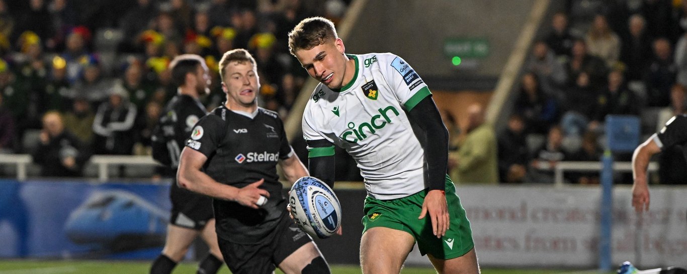 Will Glister of Northampton Saints