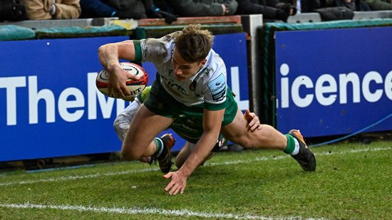 Will Glister of Northampton Saints