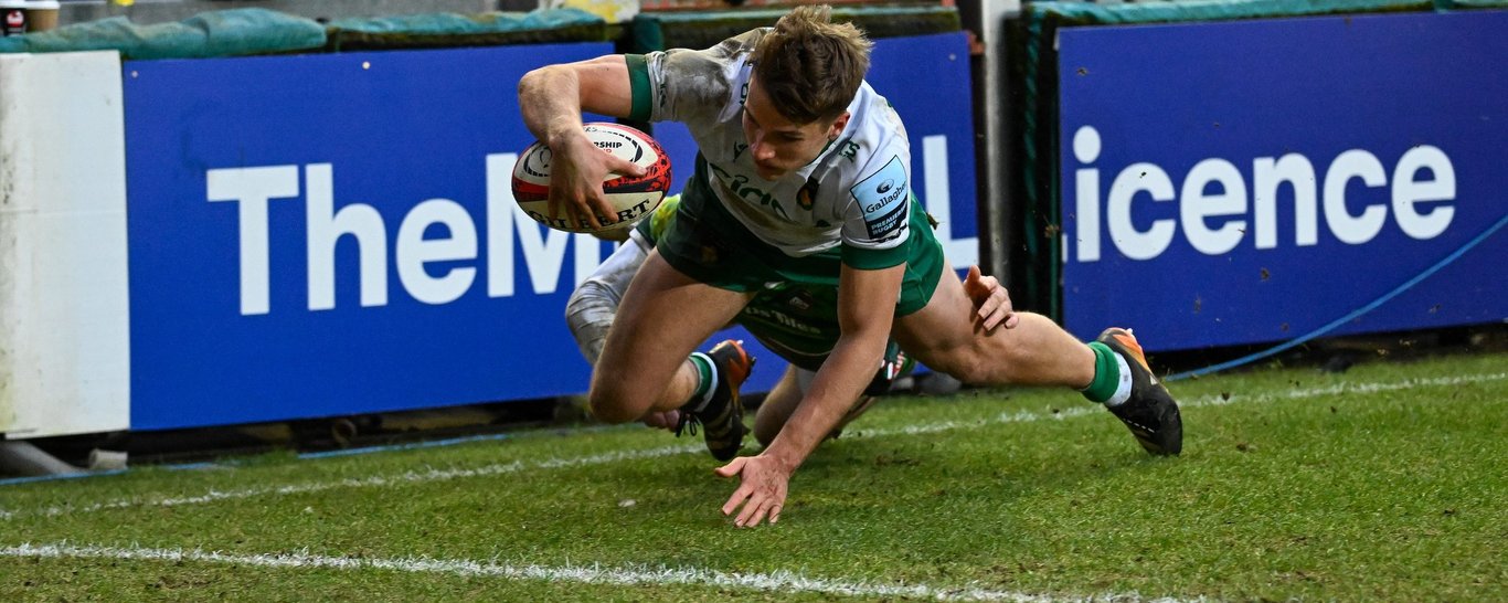 Will Glister of Northampton Saints