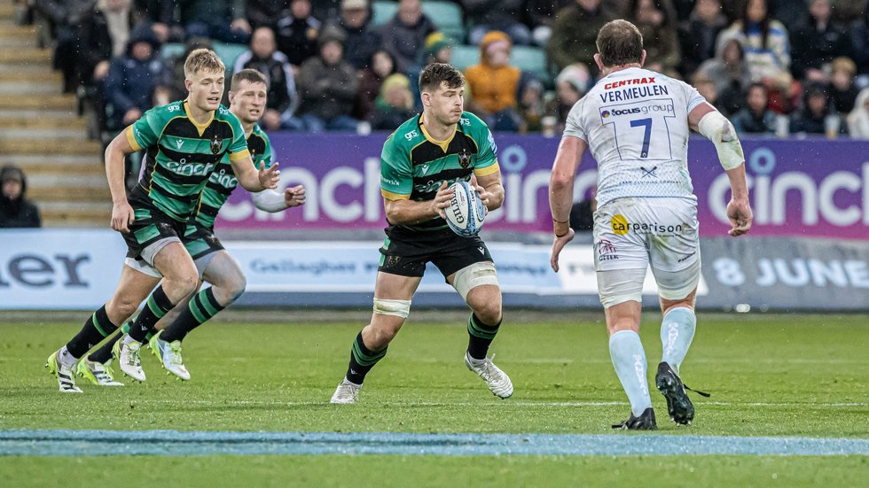 Northampton Saints' Sam Graham during the 2023/24 season