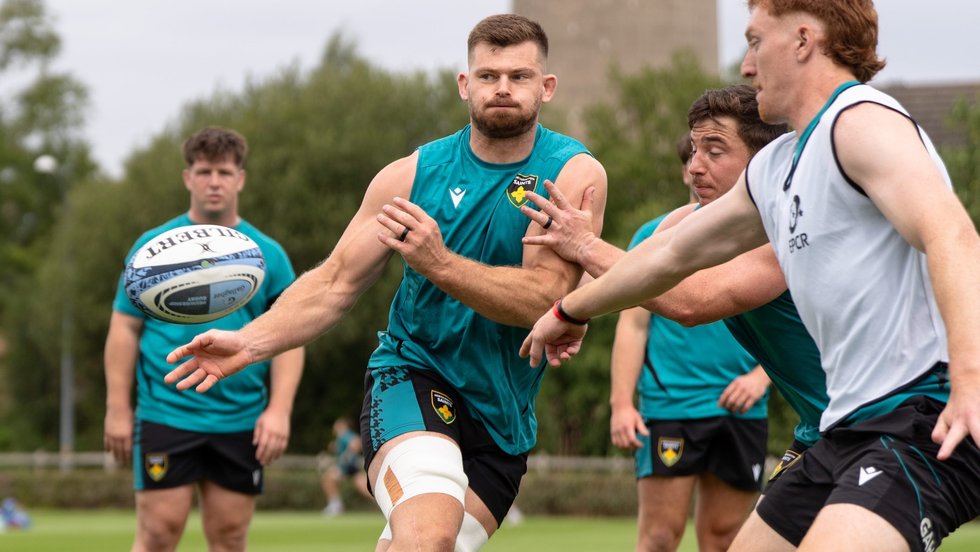 Sam Graham of Northampton Saints