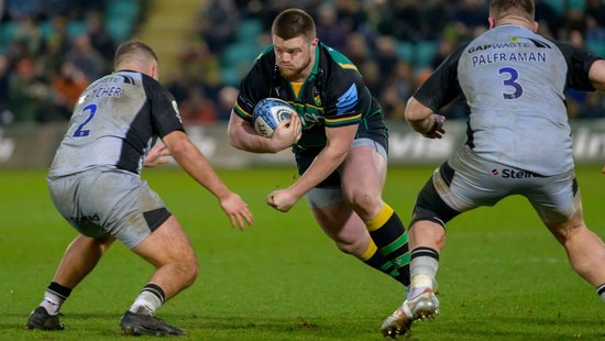 Luke Green of Northampton Saints