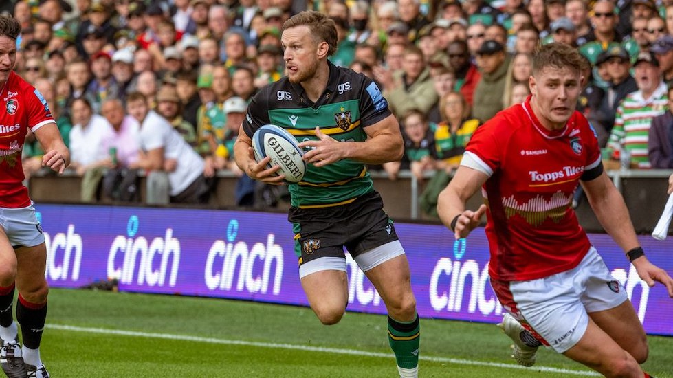 Northampton Saints’ Rory Hutchinson during the 2022/23 season.
