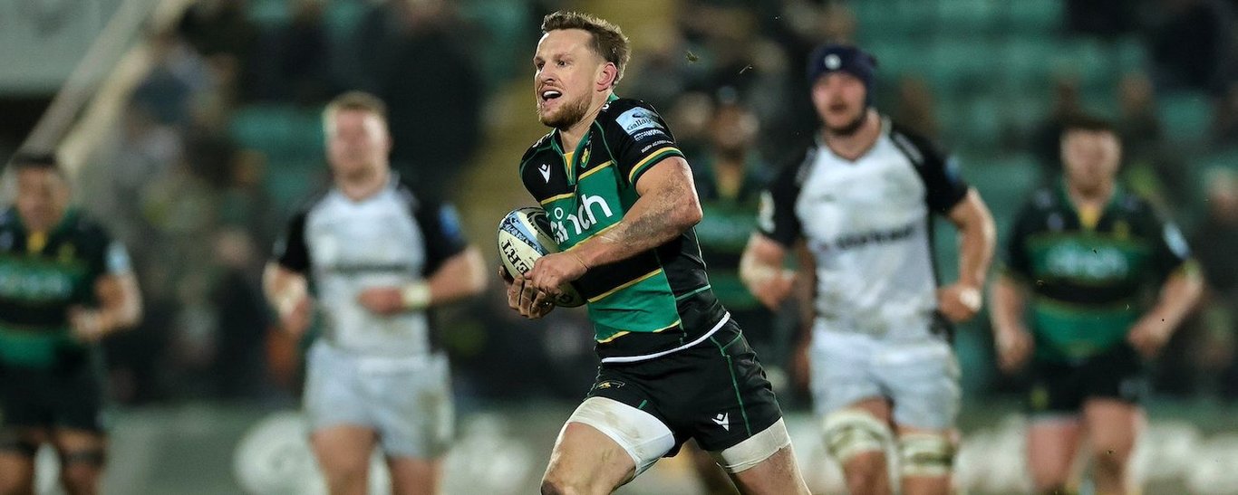 Rory Hutchinson of Northampton Saints