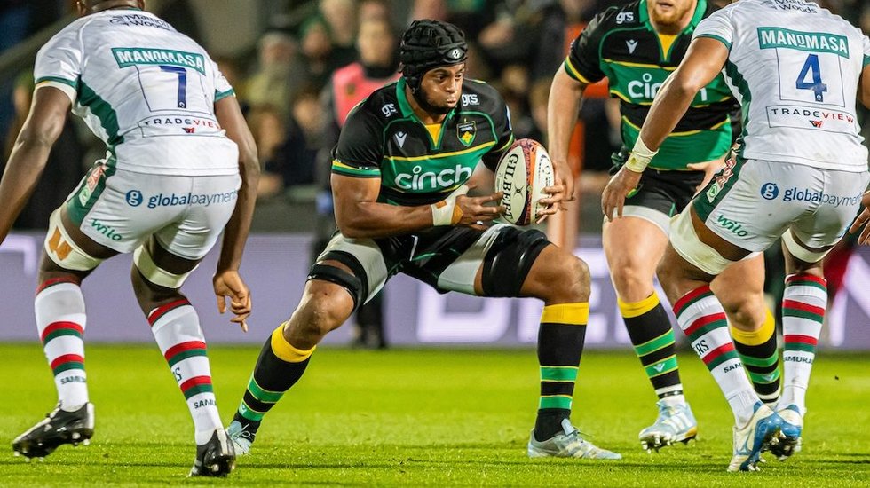 Northampton Saints’ Chunya Munga during the 2024/25 season.