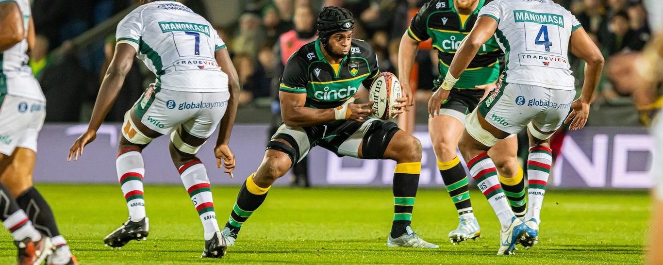 Chunya Munga of Northampton Saints
