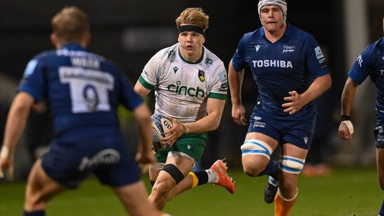 Henry Pollock of Northampton Saints.