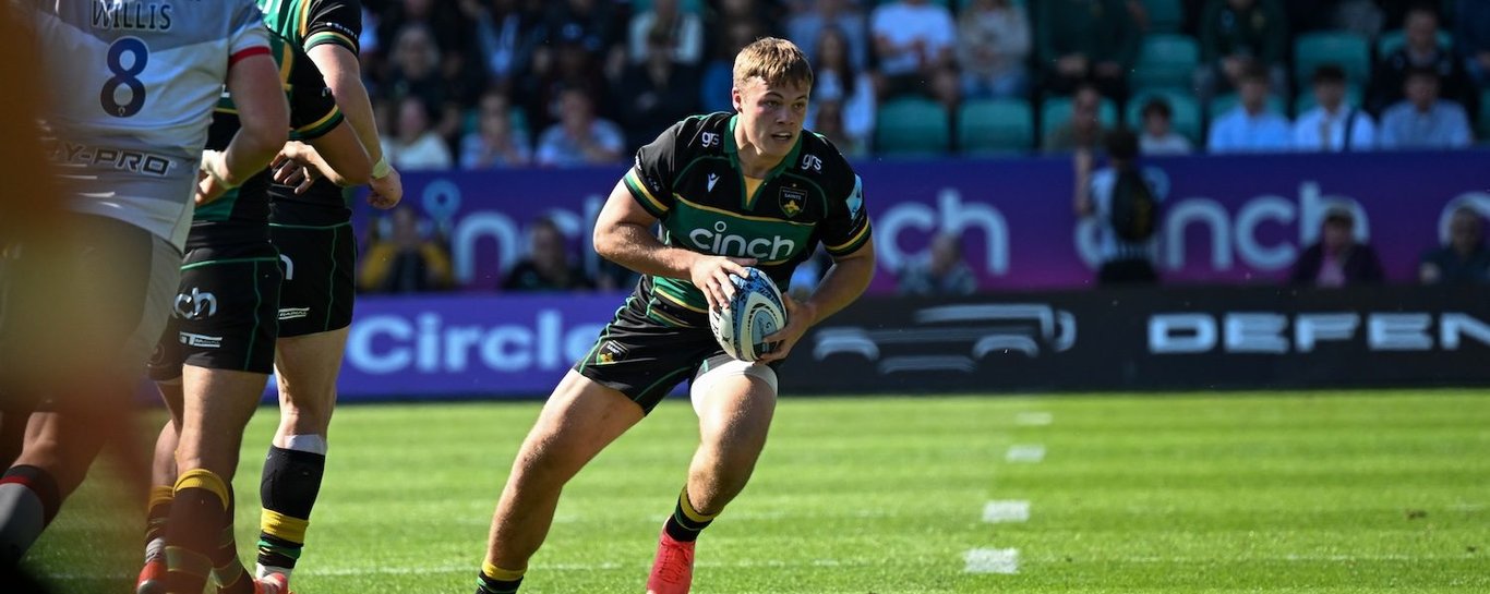 Tom Litchfield of Northampton Saints.