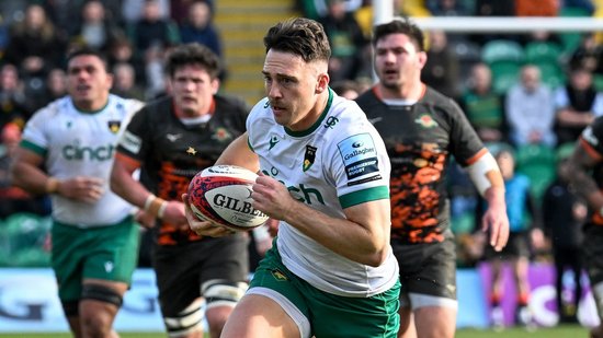 Tom James of Northampton Saints