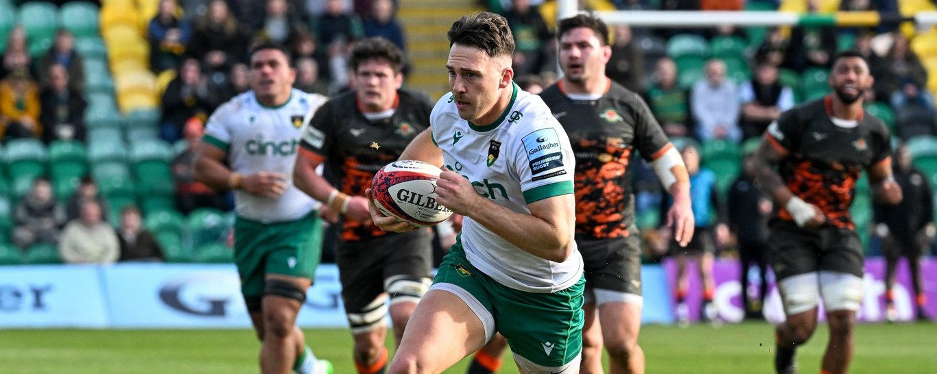 Tom James of Northampton Saints