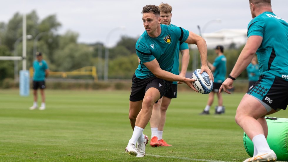 Tom James of Northampton Saints