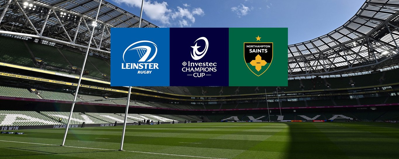 Saints will face Leinster in Dublin in the Investec Champions Cup semi-finals.