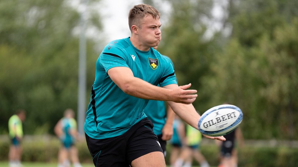 Tom Litchfield of Northampton Saints
