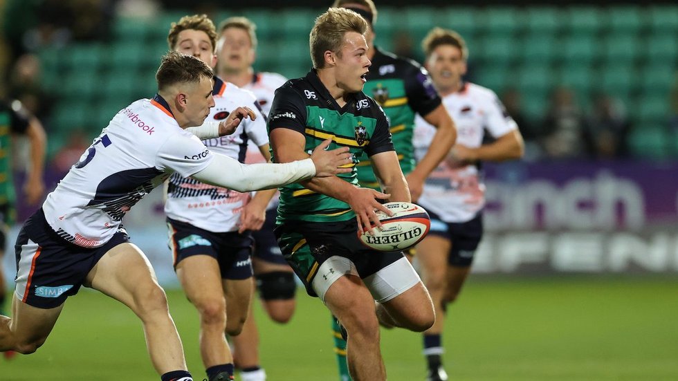 Northampton Saints’ Tom Litchfield during the 2022/23 season.