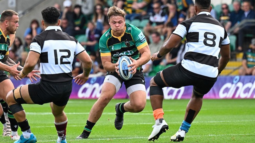 Northampton Saints' Tom Litchfield during the 2023/24 season
