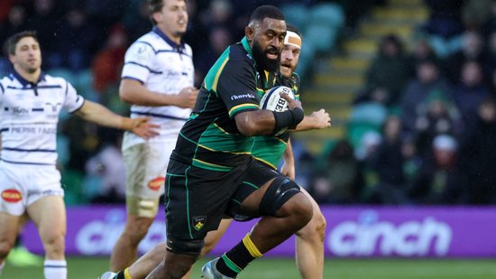 Temo Mayanavanua of Northampton Saints