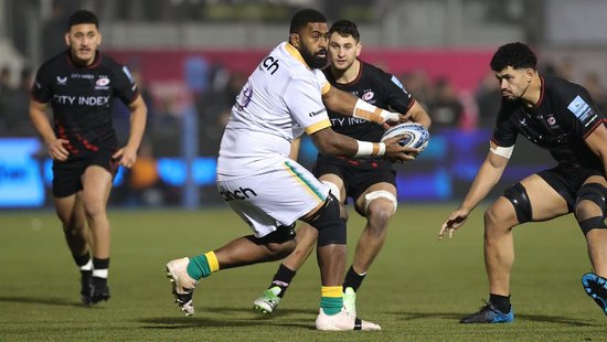 Temo Mayanavanua of Northampton Saints