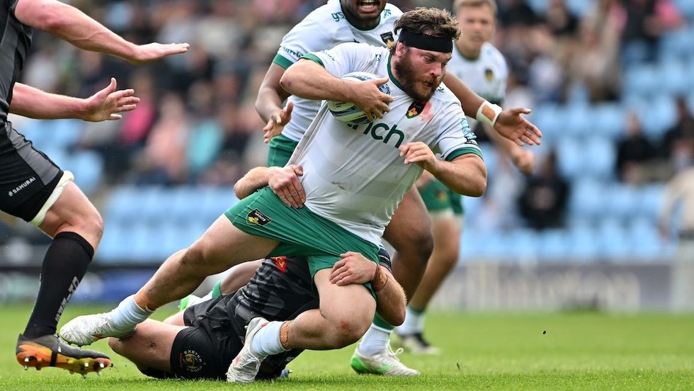Northampton Saints’ Elliot Millar Mills during the 2024/25 season.