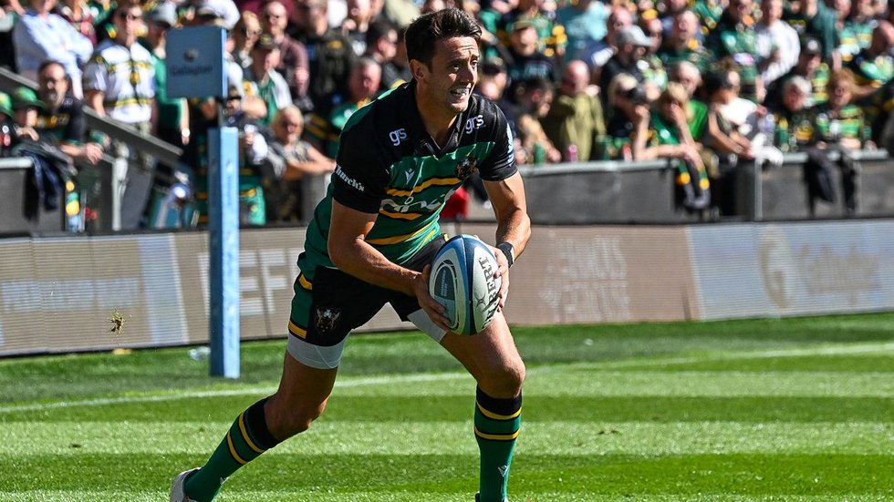 Northampton Saints’ Alex Mitchell during the 2022/23 season.