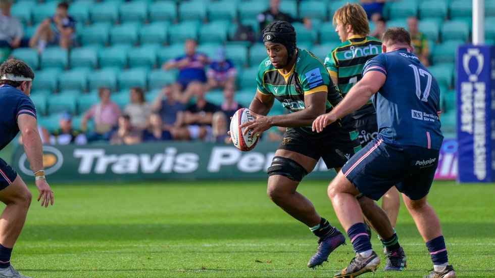 Northampton Saints' Chunga Munga during the 2023/24 season