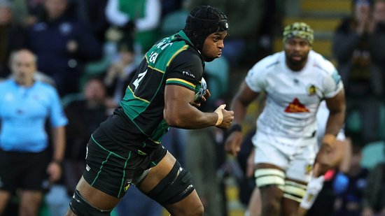 Northampton Saints’ Chunya Munga during the 2024/25 season.