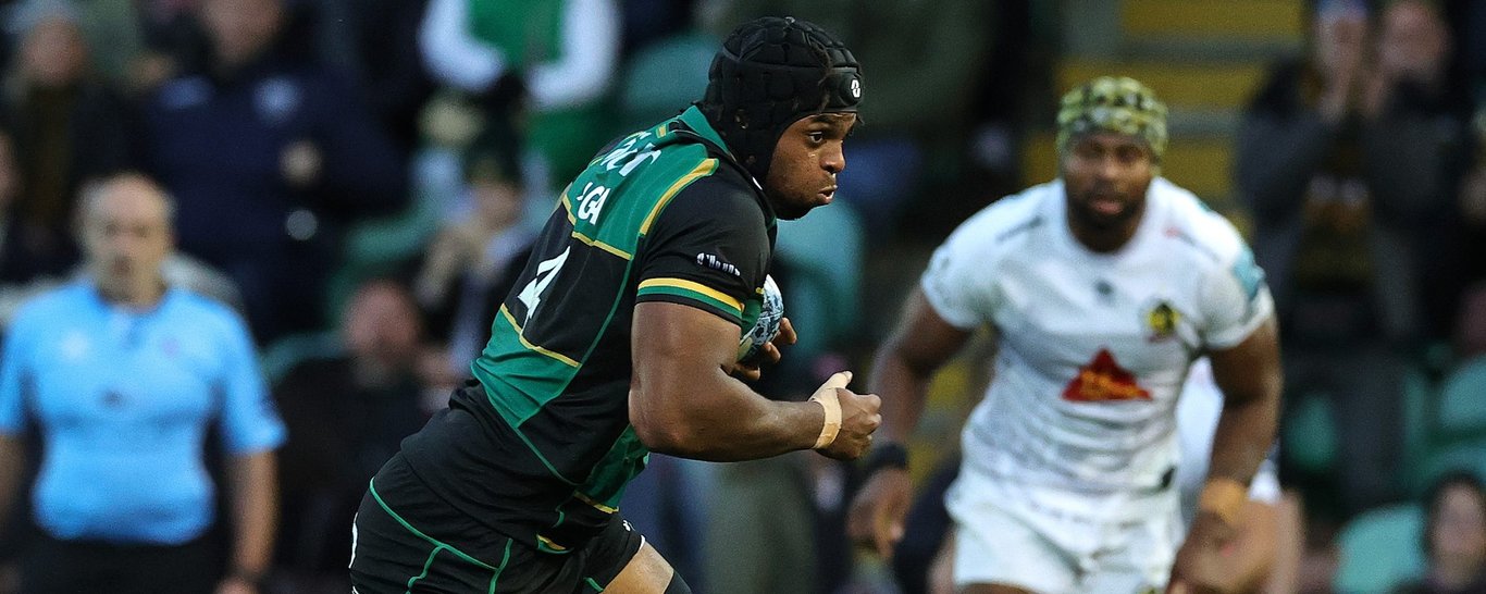 Northampton Saints’ Chunya Munga during the 2024/25 season.