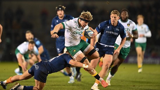 Henry Pollock of Northampton Saints.